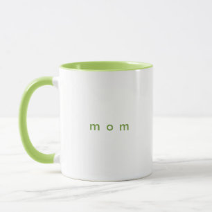 Minimalistische Sage Groen Aangepaste Tekst Mum Wi Mok