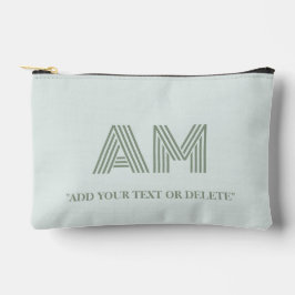 Minimalistische Sage Groene Geometrische Aangepast Etui