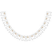 Minimalistische Sage Groene Namen Bruiloft Vlaggetjes (Alle)