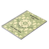Minimalistische Sage Ramadan Notitieboek (Linkerzijde)