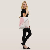 Minimalistische Sakura – Chic & Aanpasbare Tote Ta Bag (Op model)