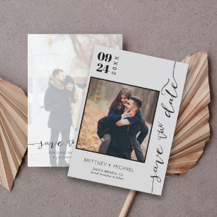 Minimalistische Save the Date