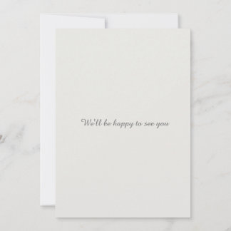 Minimalistische Save the Date QR-code trouwkaart Bedankkaart