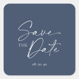 Minimalistische Save the Date Sticker