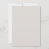 Minimalistische 'Save The Date' Wilde Bloem Bruilo Save The Date (Achterkant)