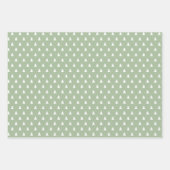 Minimalistische Scandi-kerst met aardentoonhoogte Inpakpapier Vel (Voorkant 2)