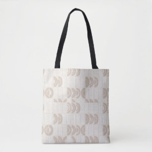 Minimalistische Scandinavische Geometrische Blokpr Tote Bag