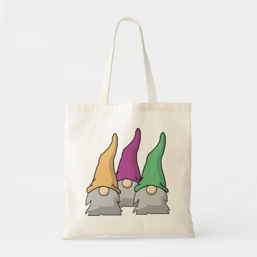 Minimalistische Scandinavische gnomen Tote Bag (Voorkant)