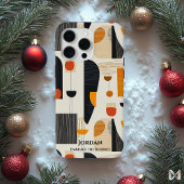 Minimalistische Scandinavische Harmonie – geometri Case-Mate iPhone Case