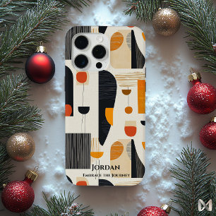 Minimalistische Scandinavische Harmonie – geometri iPhone 15 Pro Max Hoesje