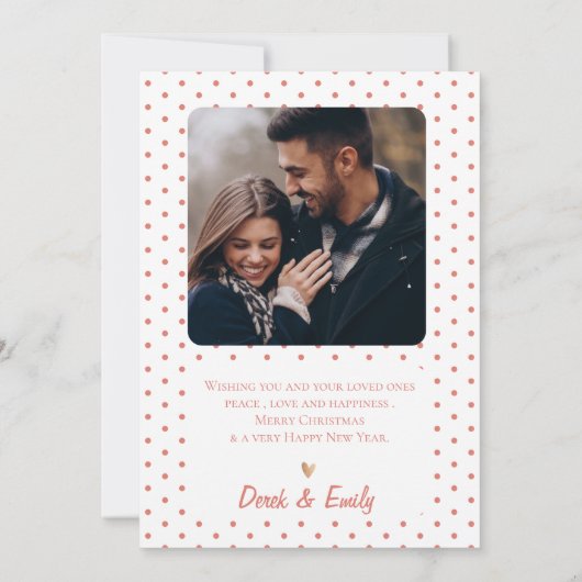 Minimalistische schattige multi foto vrolijke kers (Achterkant)