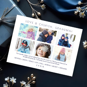 Minimalistische Schattigee 6 Multi Foto's Collage 