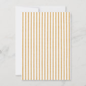 Minimalistische Schattigee eendenverjaardag Kaart (Achterkant)