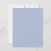 Minimalistische schets van de avondreceptie kaart (Achterkant)