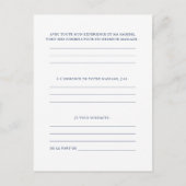 Minimalistische Schetste Bruids Boeket Bloemen Bra Advieskaart (Achterkant)