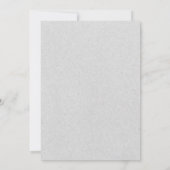 Minimalistische schone papieren textuur Iftar uitn Kaart (Achterkant)