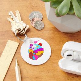 Minimalistische Schoon ADVcreators Artikel35 Sleutelhanger