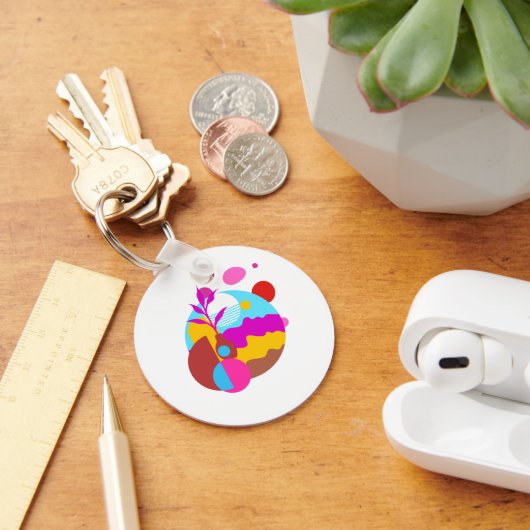 Minimalistische Schoon ADVcreators Artikel35 Sleutelhanger (Bureau)