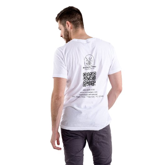 Minimalistische schoonmaak huis diensten Logo T-shirt