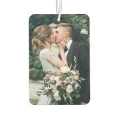 minimalistische schrijfmachine | Twee foto's Luchtverfrisser (Achterkant)