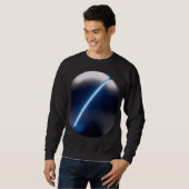 Minimalistische sciencefiction trui (Voorkant volledig)