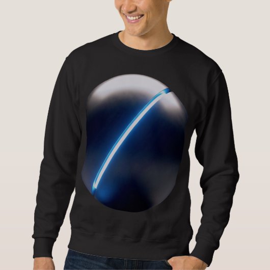 Minimalistische sciencefiction trui (Voorkant)
