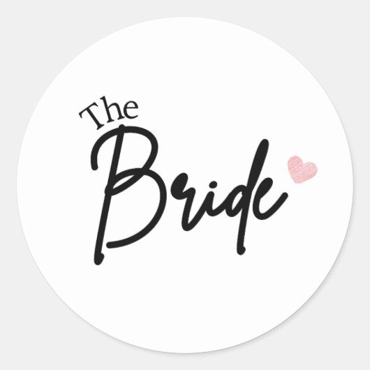 Minimalistische Script Bachelorette Party Sticker (Voorkant)
