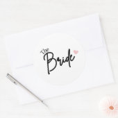 Minimalistische Script Bachelorette Party Sticker (Envelop)