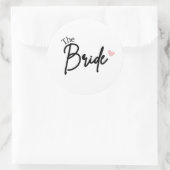 Minimalistische Script Bachelorette Party Sticker (Tas)