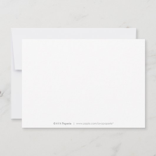 Minimalistische script bruiloft annuleringskaarten kaart (Achterkant)