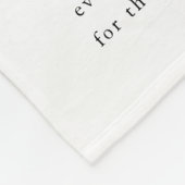 Minimalistische script Passen getrouwd Foto bruilo Fleece Deken (Hoek)