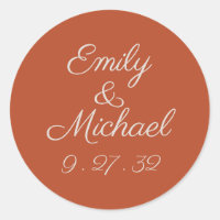 Minimalistische Script Pumpkin Spice Namen Sticker