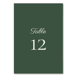 Minimalistische scriptie Hoogland mosgroen Kaart