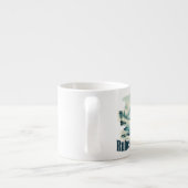 Minimalistische Seenlandschaft – Ruhe am Wasser Espresso Kop (Achterkant)