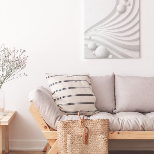 Minimalistische sereniteitssferen Uitgerekt Canvas