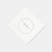 Minimalistische servetten (Hoek)