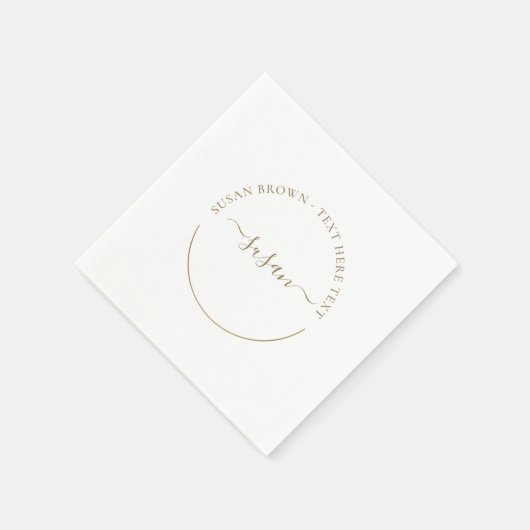 Minimalistische servetten (Hoek)