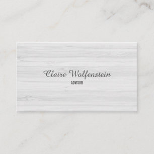 Minimalistische Shabby Chic Zakelijk Visitekaartje