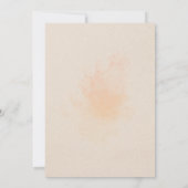 Minimalistische Sjabloon voor het uitnodigen van e Kaart (Achterkant)