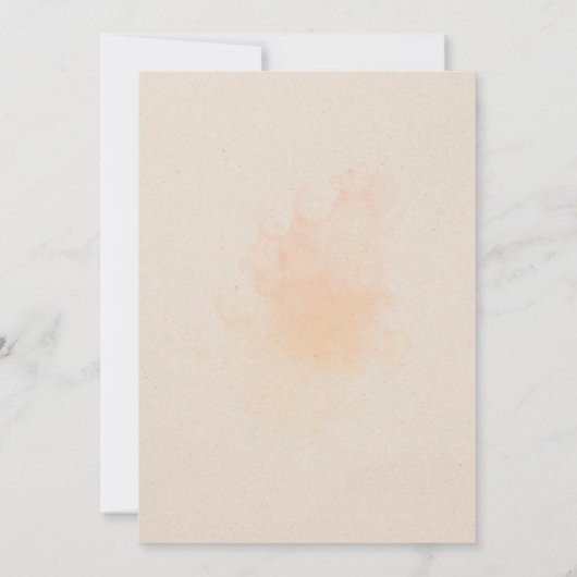 Minimalistische Sjabloon voor het uitnodigen van e Kaart (Achterkant)