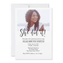 Minimalistische Sjabloon voor uitnodigingen voor A