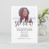 Minimalistische Sjabloon voor uitnodigingen voor A (Staand voorkant)