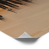 Minimalistische skyline van Milaan - Soft Tones It Poster (Hoek)