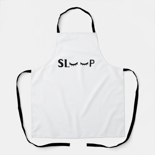 Minimalistische slaap schort (Voorkant)