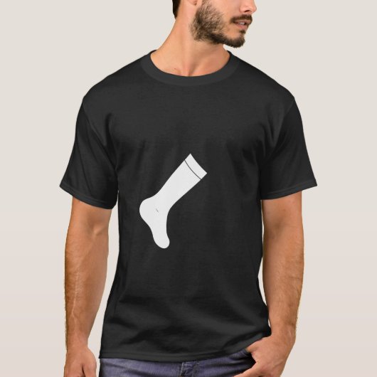 Minimalistische sok 1 t-shirt (Voorkant)