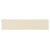 Minimalistische Solid Beige Coastal Home Decor Korte Tafelloper (Horizontaal)