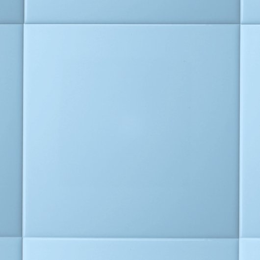Minimalistische Solid Color Lichtblauw Tegeltje