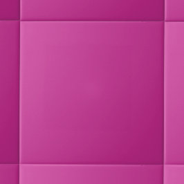 Minimalistische Solid Color Royal Fuchsia Tegeltje