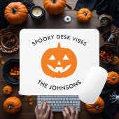 Minimalistische Spooky Desk – gepersonaliseerde Ha Muismat