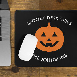 Minimalistische Spooky Desk – gepersonaliseerde Ha Muismat